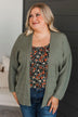 Just You & Me Dolman Sleeve Cardigan- Dusty Sage