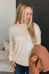 Crazy For Love Knit Sweater- Ivory