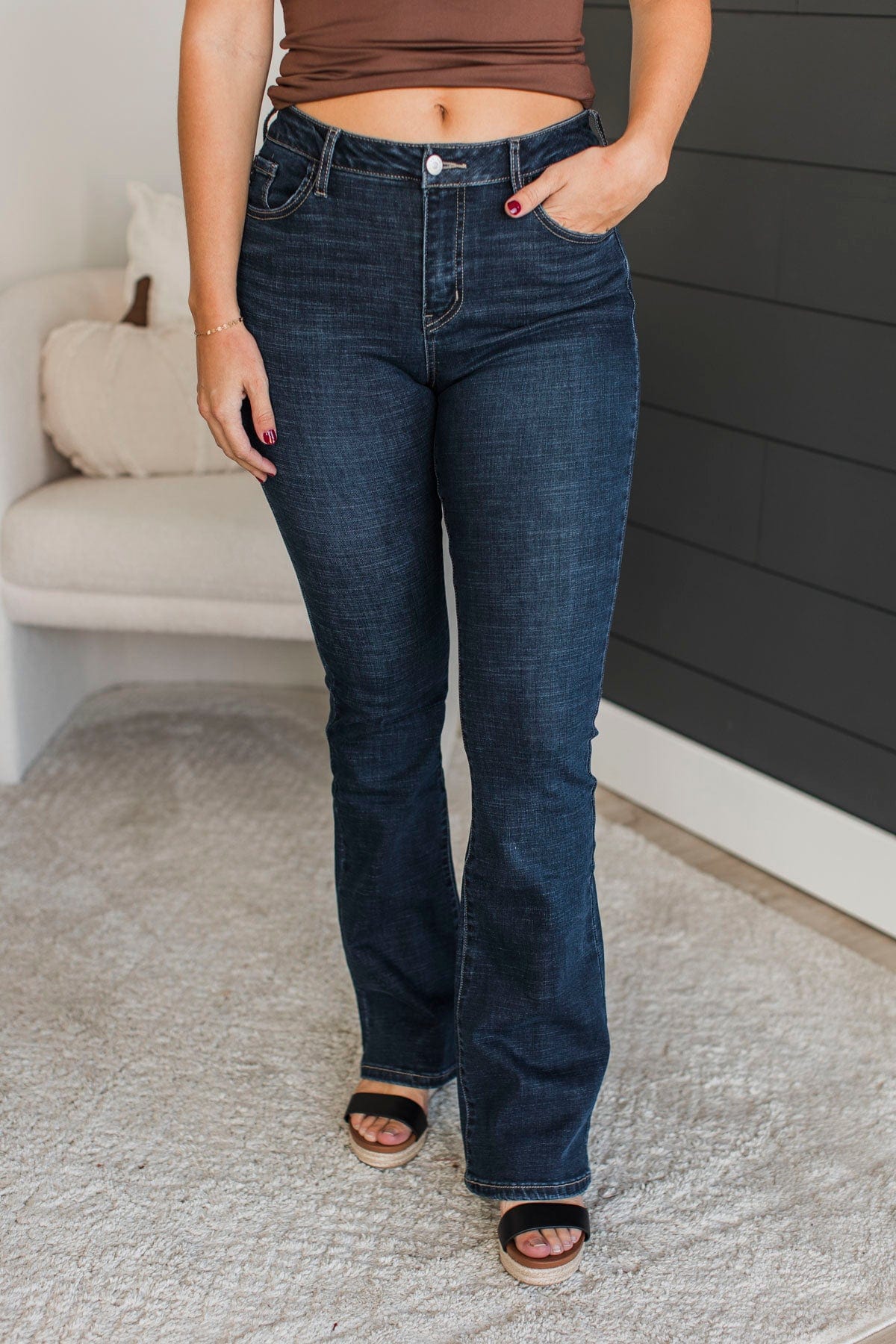 KanCan Bootcut Jeans- Angie Wash