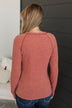 Guaranteed Smiles Knit Top- Rust