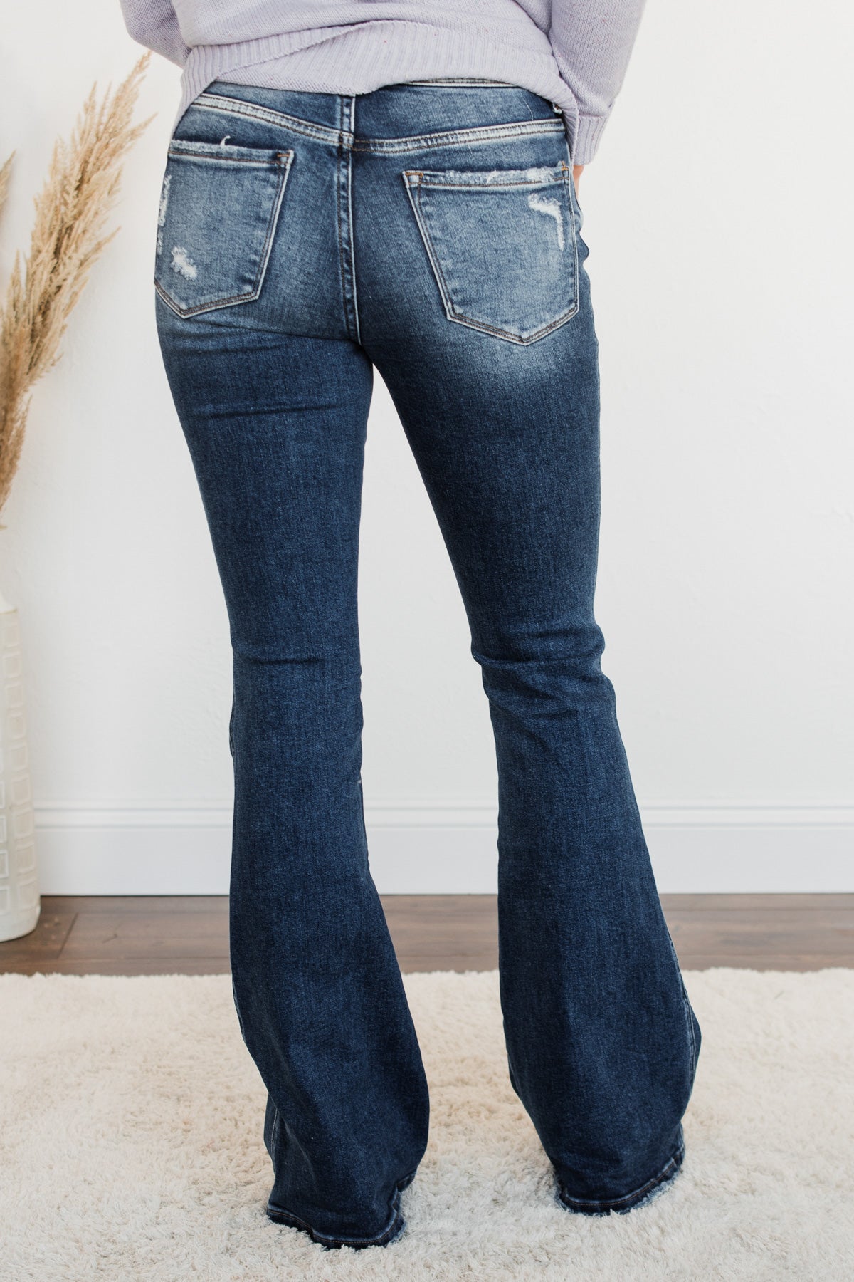Vervet High-Rise Flare Jeans- Fae Wash – The Pulse Boutique