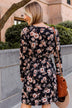 Adorn Your Dreams Floral Dress- Black