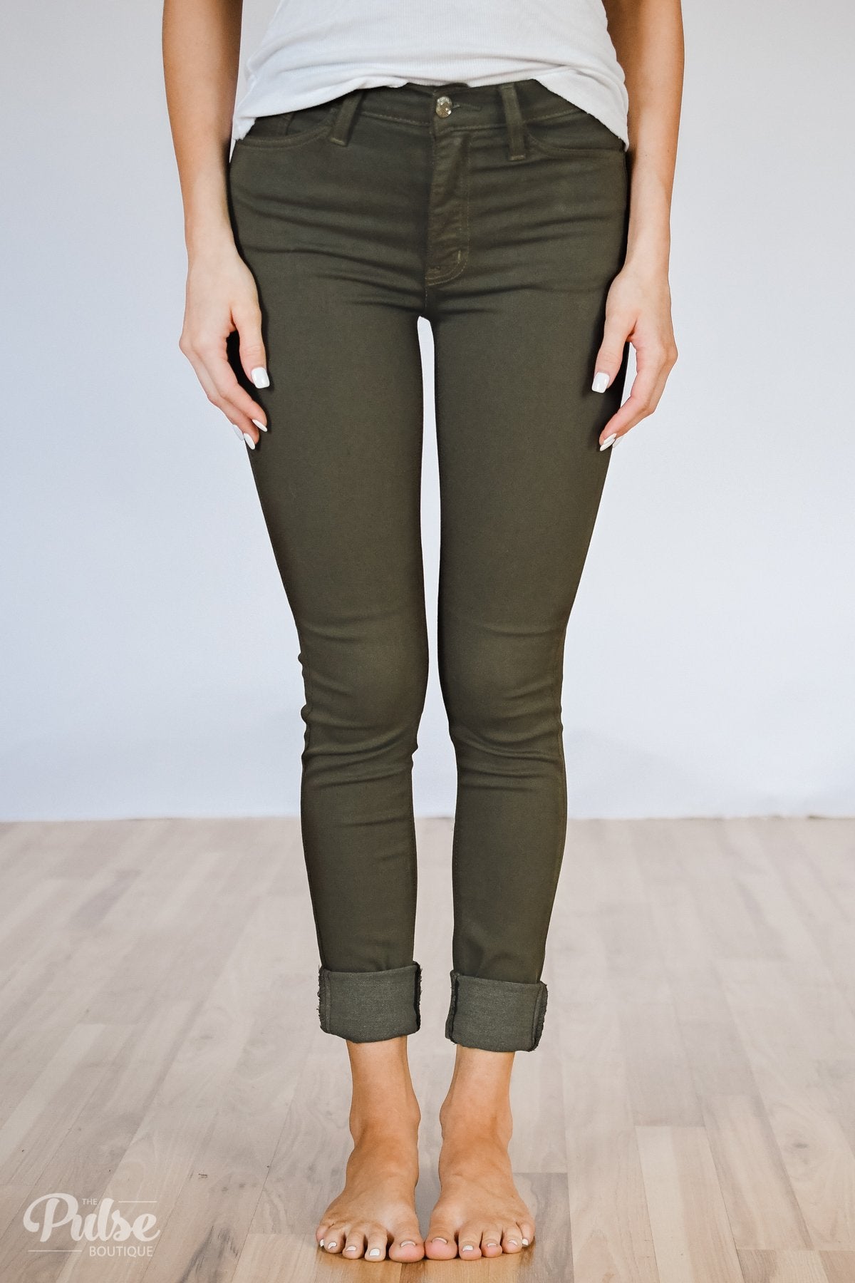 Kan Can Olive Jeans – The Pulse Boutique