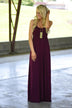 Burgundy Maxi Tank Dress