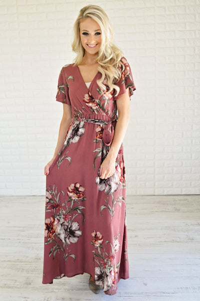 Budding Romance Maxi Dress – The Pulse Boutique