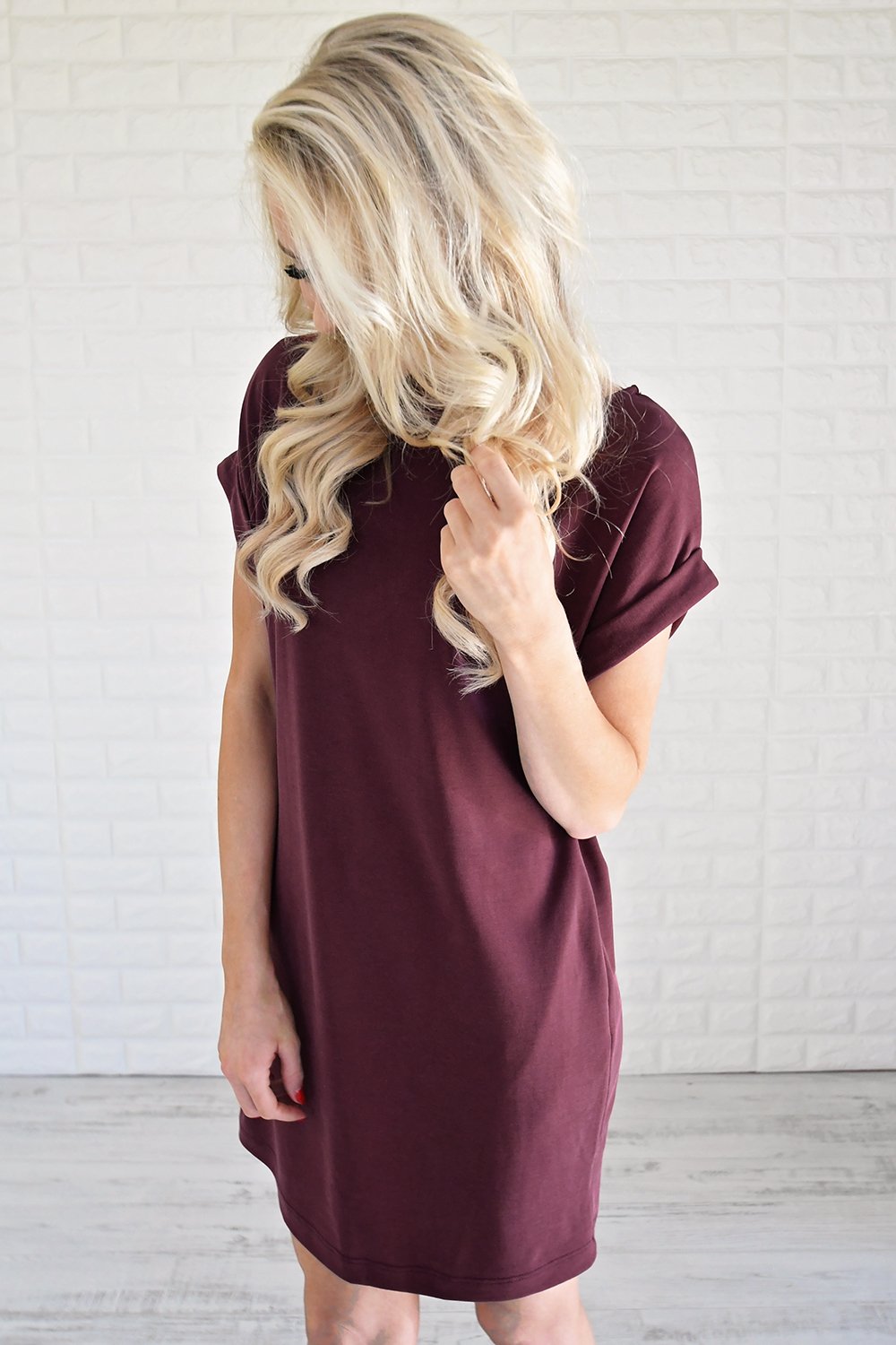 Classy t shirt dress on sale