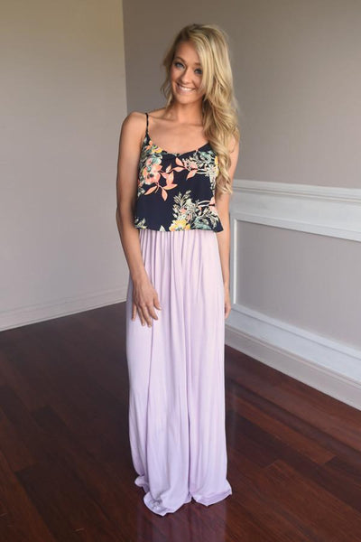 Graceful in Purple Maxi – The Pulse Boutique