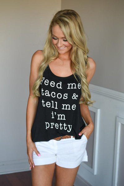 Feed Me Tacos Tank – The Pulse Boutique