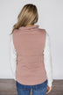 Blush Puffer Vest