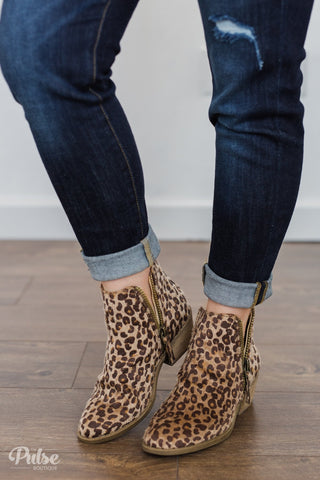 Very g shop leopard booties