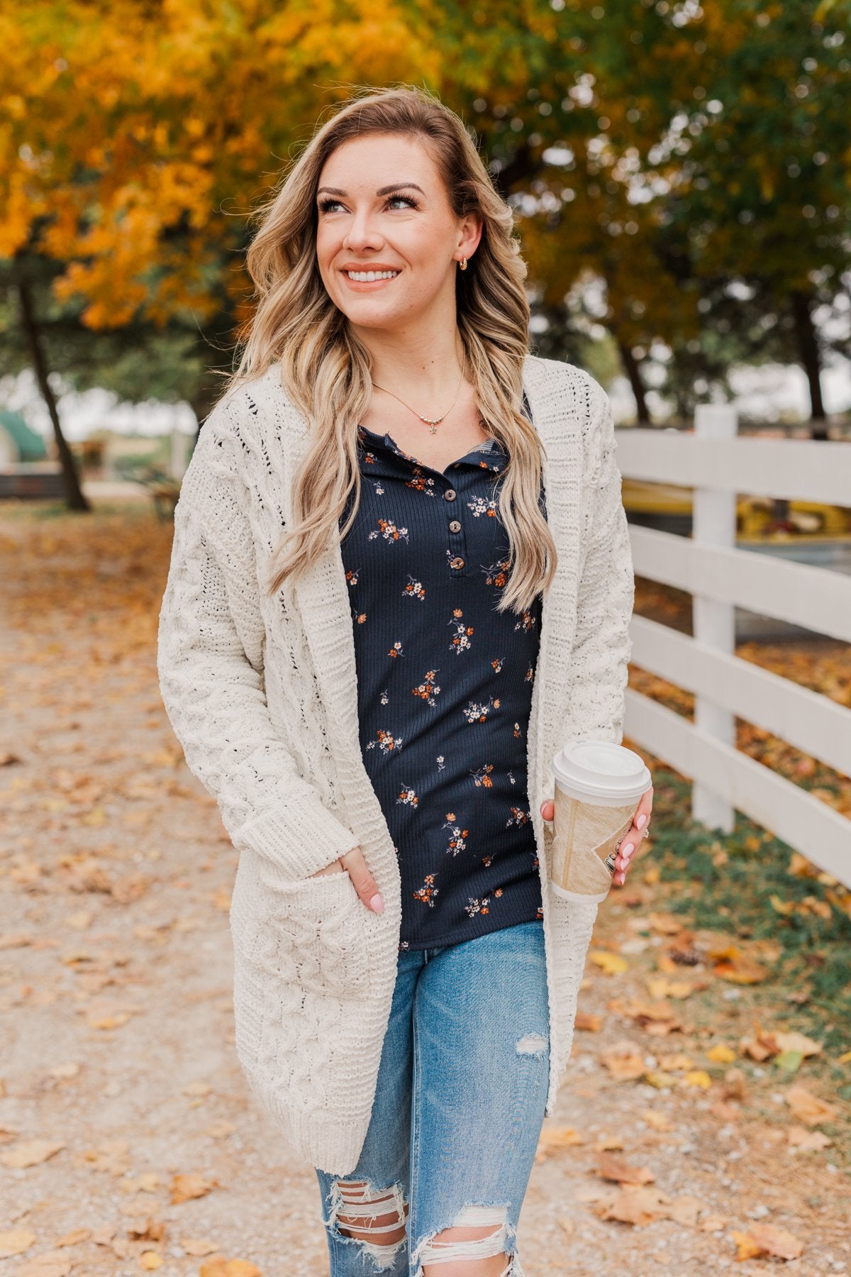 Feeling Chilly Knitted Cardigan- Ivory – The Pulse Boutique