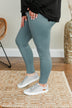 Pulse Basics Essential Athleisure Leggings- Slate Blue