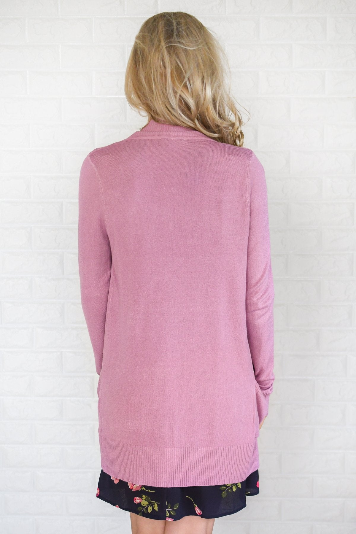 Essential Soft Purple Cardigan