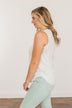 Prove Them Wrong Thermal Knit Tank Top- Ivory