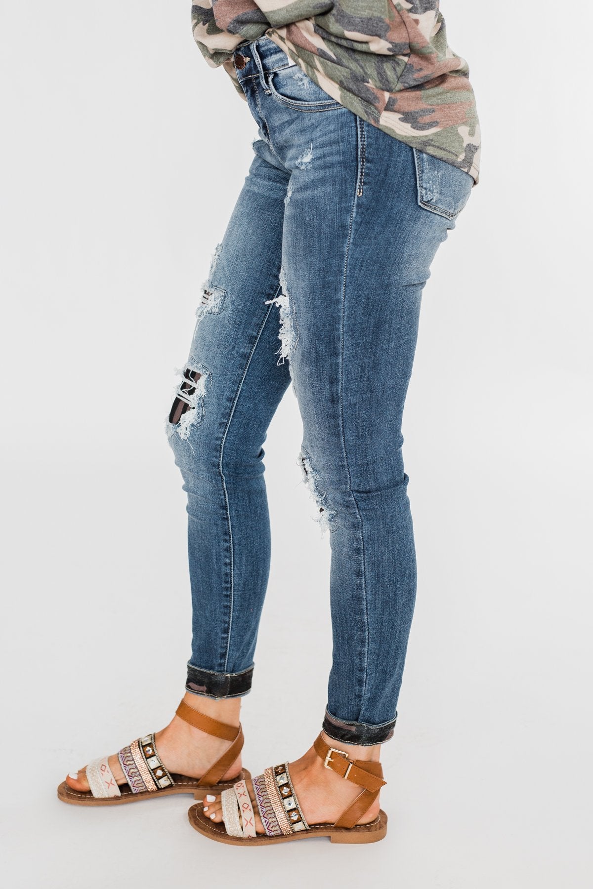 Judy Blue Patches Jeans – Qué Cute Style Boutique