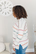 Live Like It's Spring Striped Sweater- Ivory & Multi-Color