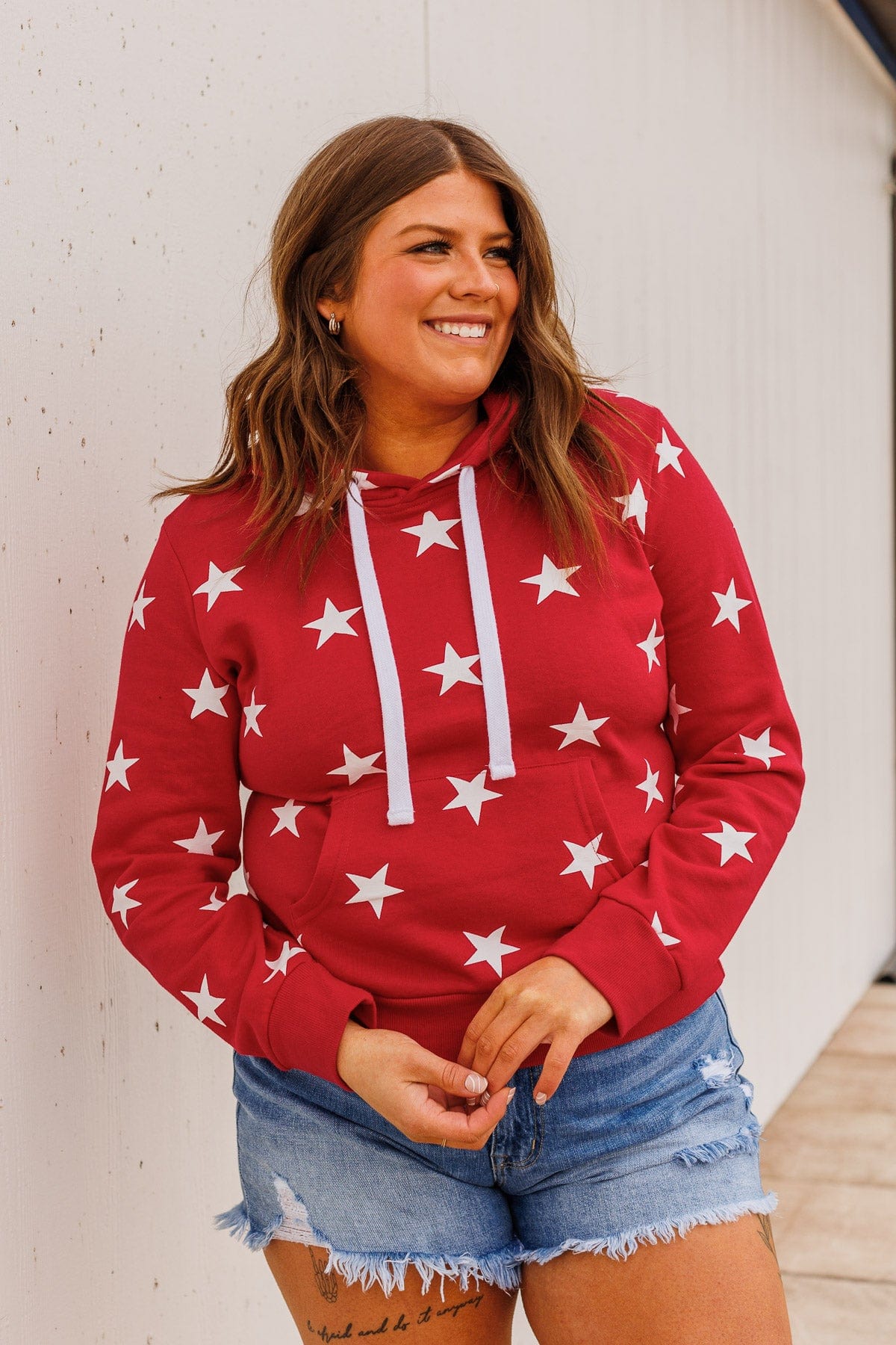 Be A Star Drawstring Hoodie