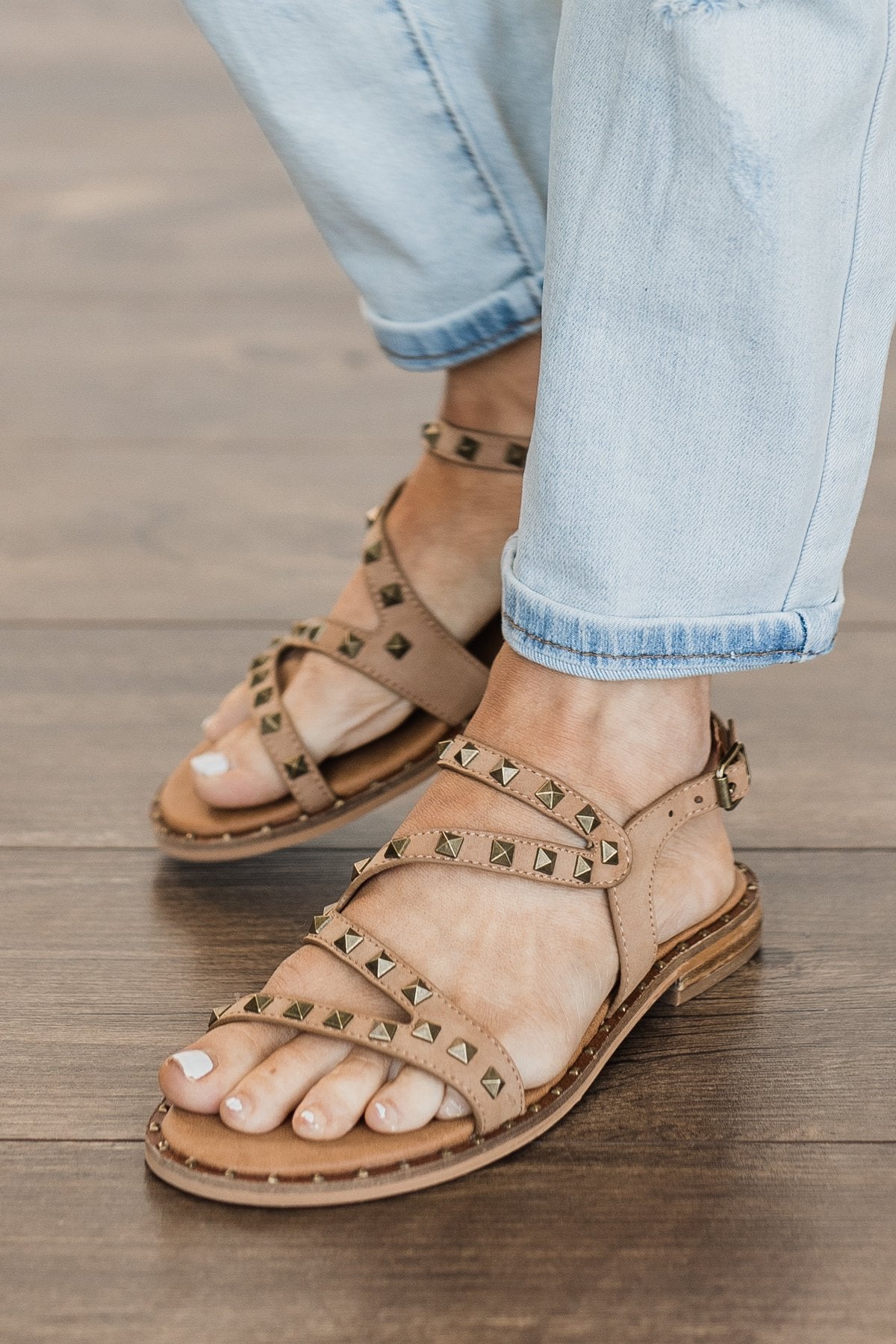 Very G Athena Sandals- Tan