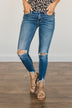 Vervet Mid-Rise Skinny Jeans- Bianca Wash