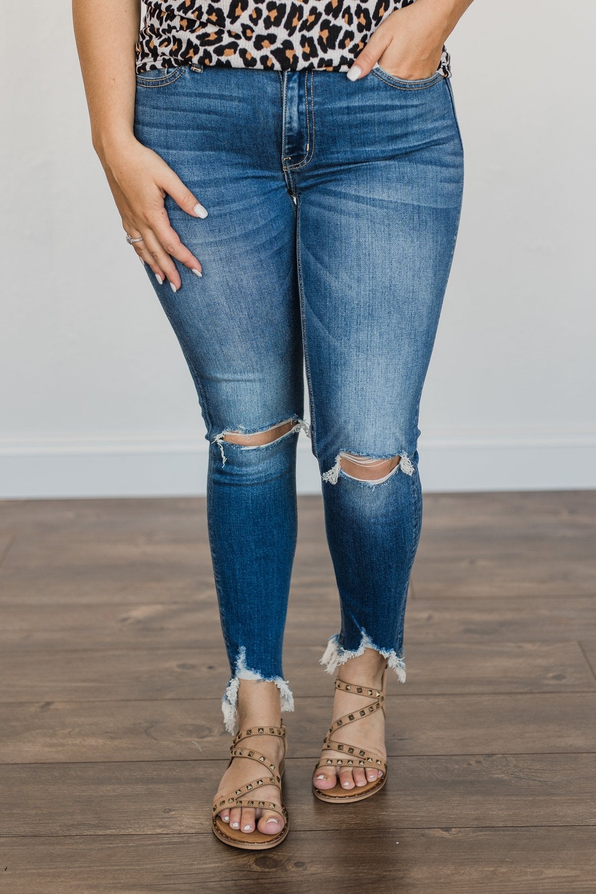 Vervet Mid-Rise Skinny Jeans- Bianca Wash