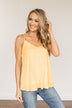 Shine Until Tomorrow Floral Tank Top- Soft Yellow