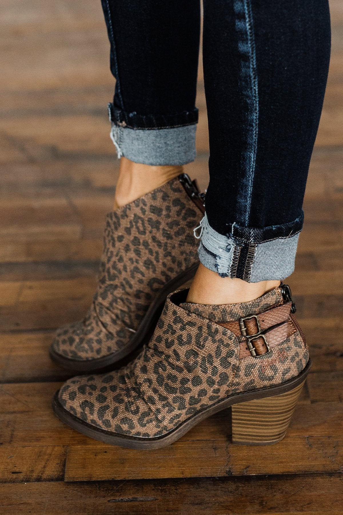 Hot Blowfish leopard boots