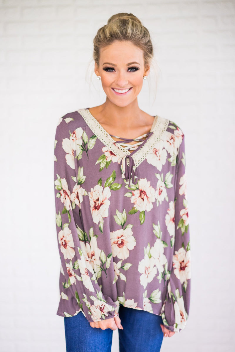 My Happy Ending Floral Top – The Pulse Boutique