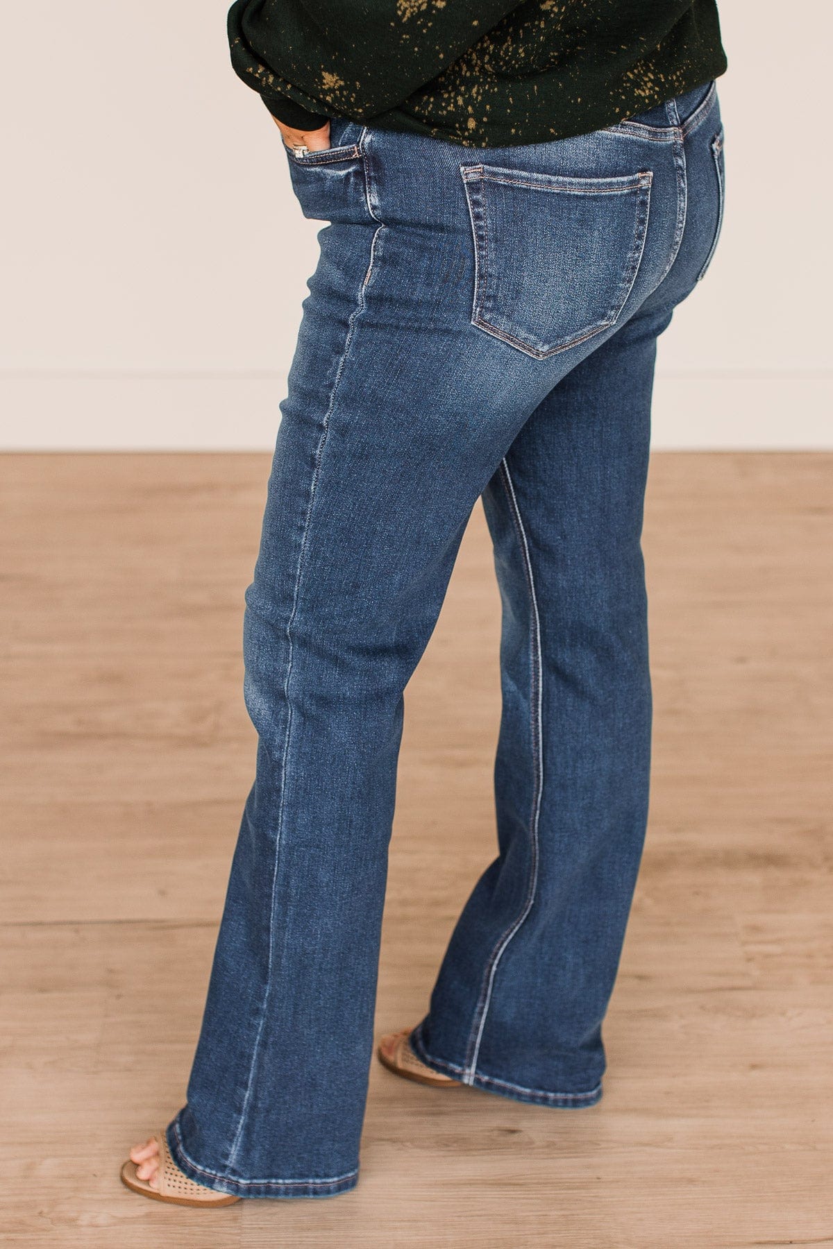 opmerking Erge, ernstige Winst Vervet High-Rise Bootcut Jeans- Tamsin Wash – The Pulse Boutique
