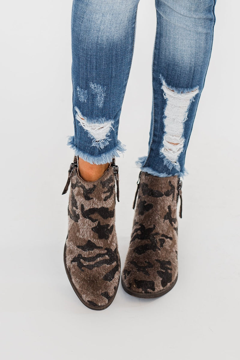 Very g twinkle leopard clearance booties