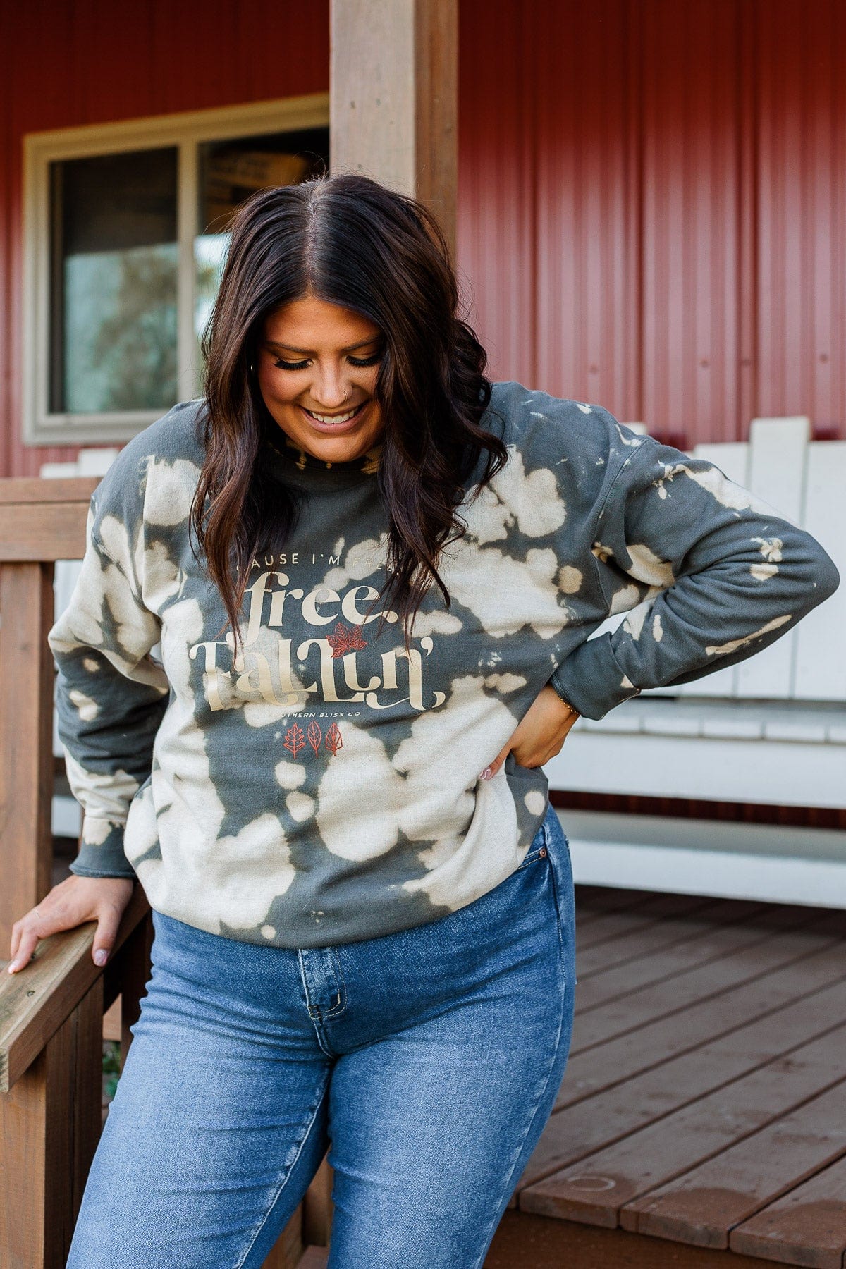 Bleached crew online neck