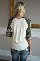 Camo Baseball Tee