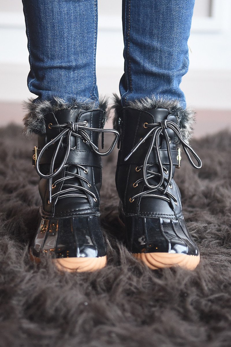 Duck Boots ~ Black