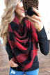 Blanket Scarf- Buffalo Plaid