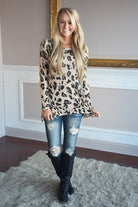 Leopard In My Heart Top