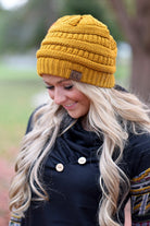 Mustard Beanie