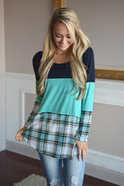 Plaid To Perfection ~ Mint