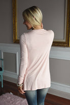 Push My Buttons Top ~ Light Pink