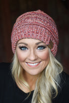 Red Speckled Beanie