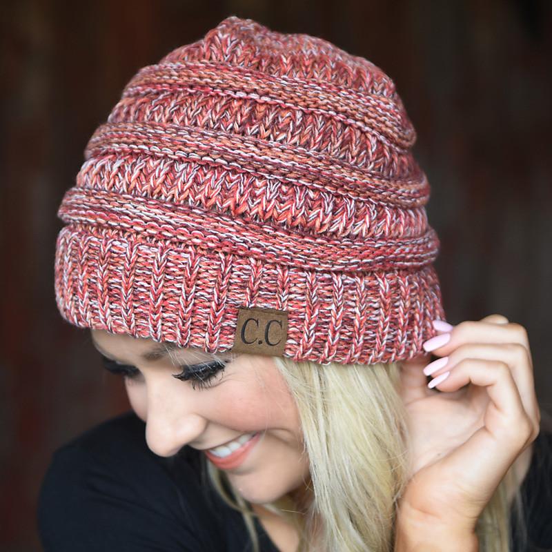 Red Speckled Beanie