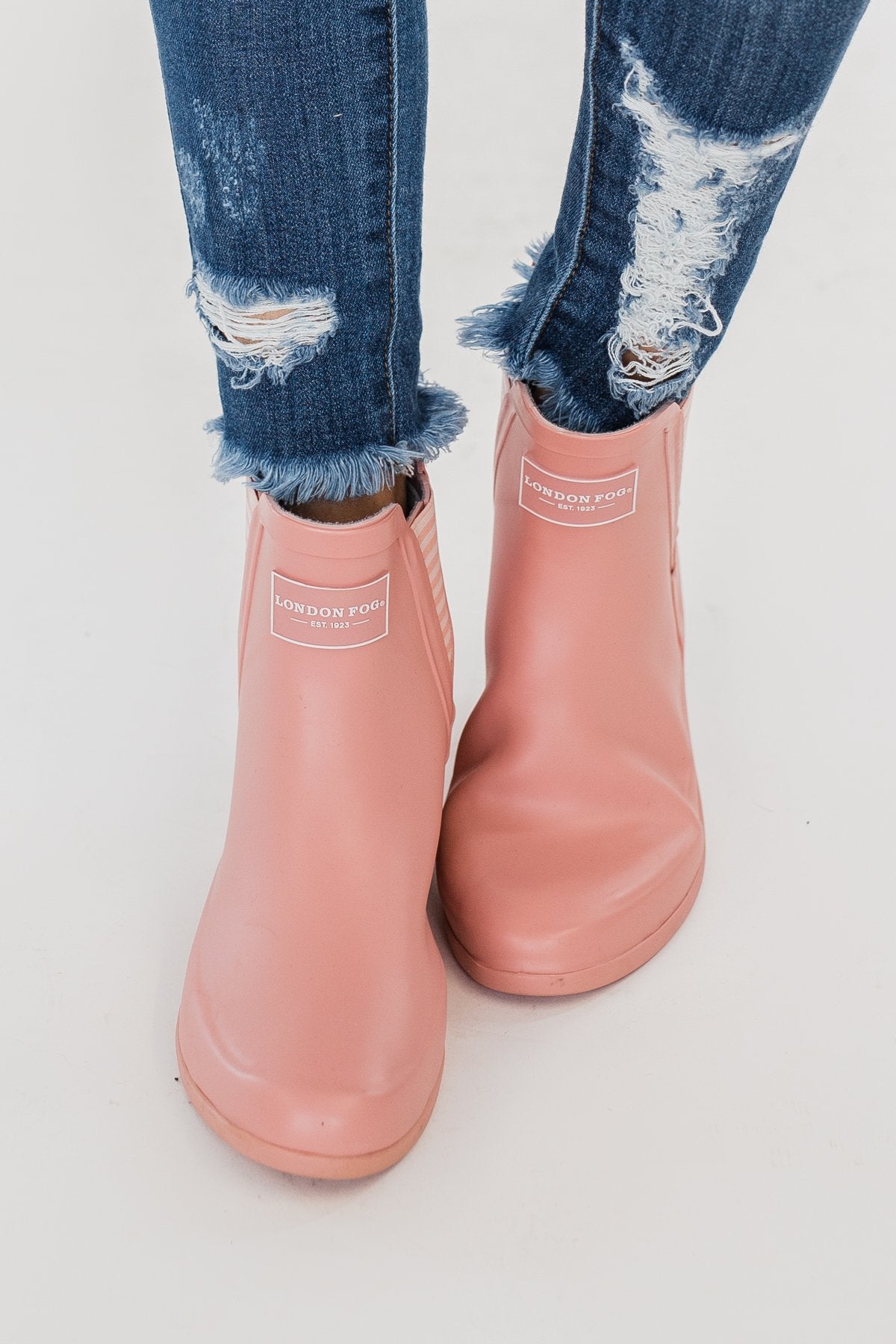 London fog rain booties best sale