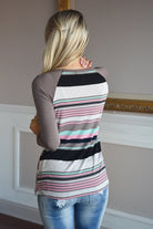 Stripes Of Spring Top